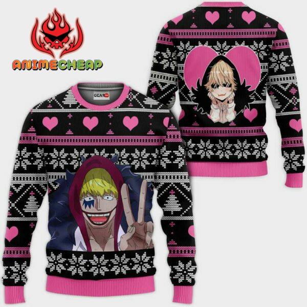 Donquixote Rosinante Ugly Christmas Sweater Custom One Piece Anime XS12 1