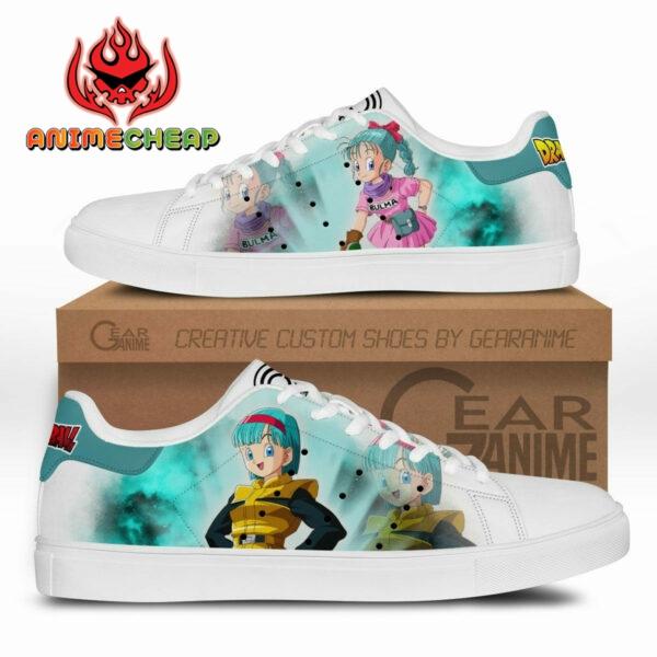 Dragon Ball Bulma Skate Shoes Custom DBZ Anime Sneakers 1