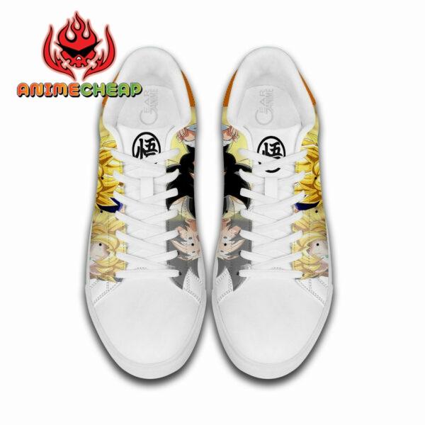 Dragon Ball Goten Skate Shoes Custom Anime Sneakers 4