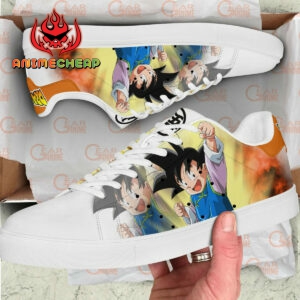 Dragon Ball Goten Skate Shoes Custom Anime Sneakers 5