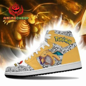 Dragonite Shoes Custom Anime Pokemon Sneakers 5