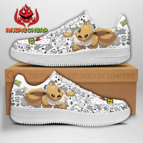 Eevee Air Shoes Custom Anime Pokemon Sneakers 1