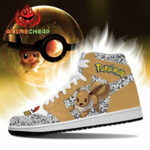Eevee Shoes Custom Anime Pokemon Sneakers 5