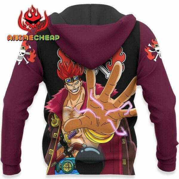 Eustass Kid Hoodie One Piece Anime Shirt Jacket 5