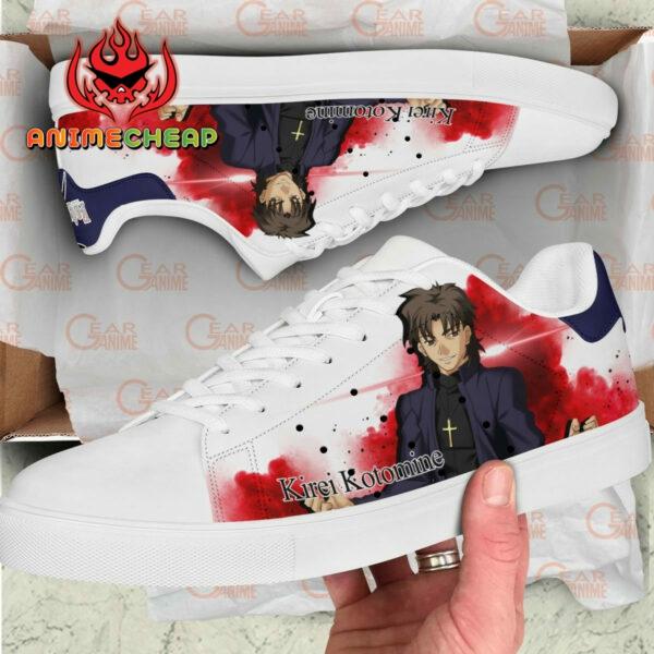 Fate Zero Kirei Kotomine Skate Shoes Custom Anime Sneakers 2