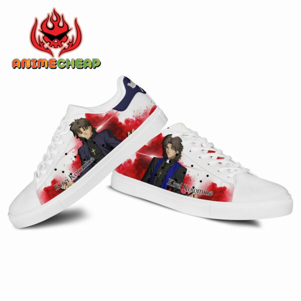 Fate Zero Kirei Kotomine Skate Shoes Custom Anime Sneakers 3