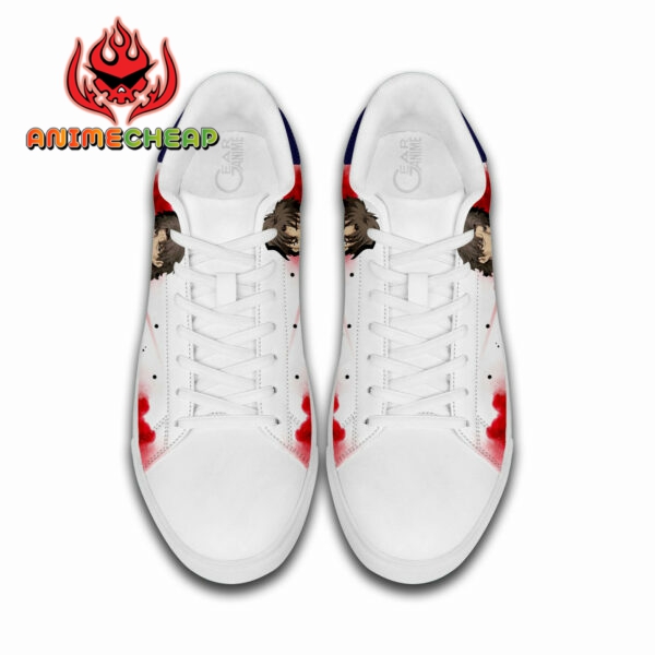 Fate Zero Kirei Kotomine Skate Shoes Custom Anime Sneakers 4