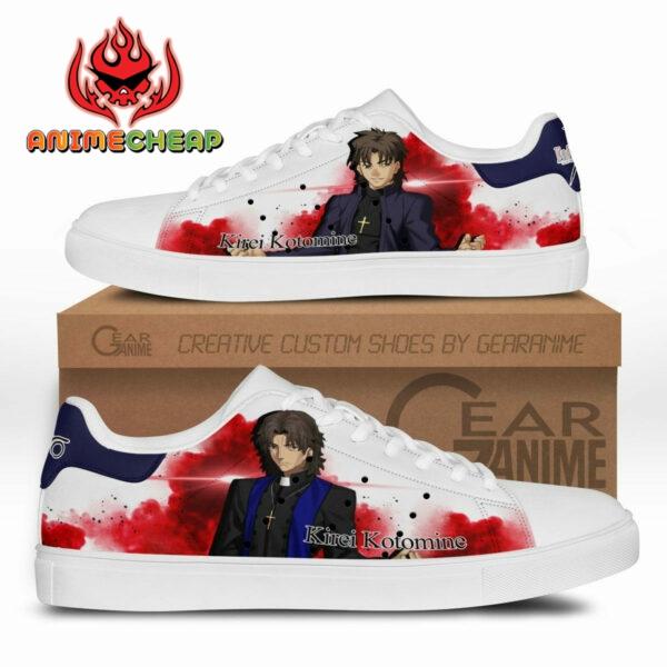 Fate Zero Kirei Kotomine Skate Shoes Custom Anime Sneakers 1