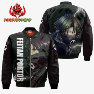 Feitan Hoodie HxH Anime Jacket Shirt 9