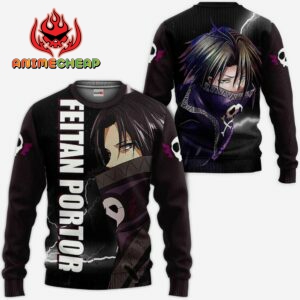 Feitan Hoodie HxH Anime Jacket Shirt 7