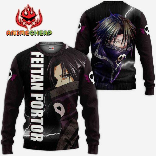 Feitan Hoodie HxH Anime Jacket Shirt 2
