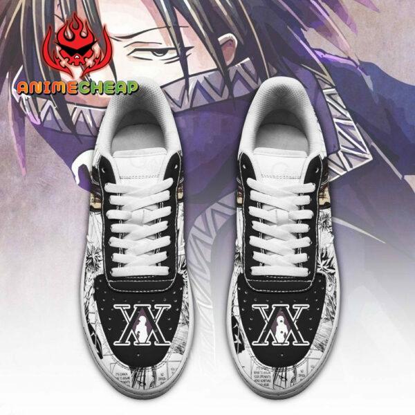 Feitan Shoes Custom Hunter X Hunter Anime Sneakers Fan PT05 2