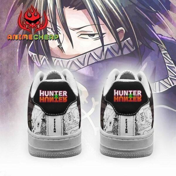 Feitan Shoes Custom Hunter X Hunter Anime Sneakers Fan PT05 3