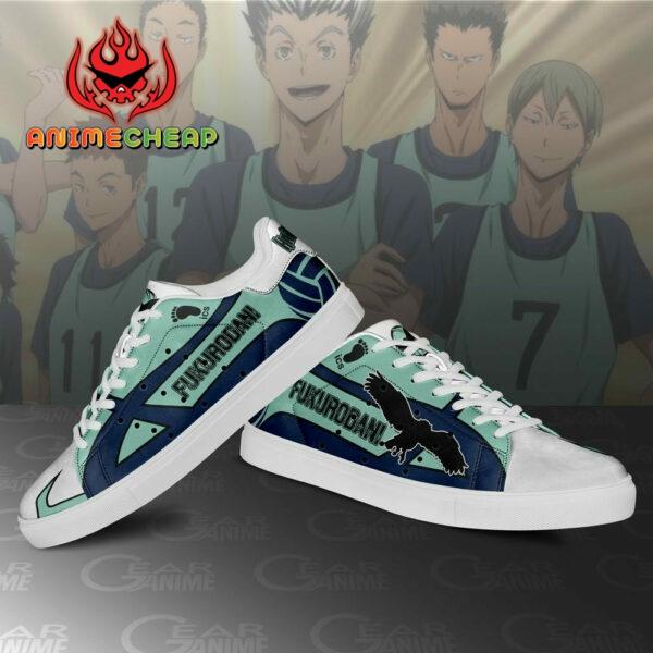 Fukurodani Academy Skate Shoes Haikyuu Anime Custom Sneakers SK10 4