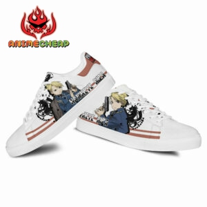 Fullmetal Alchemist Riza Hawkeye Skate Shoes Custom Anime Sneakers 6