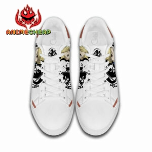 Fullmetal Alchemist Riza Hawkeye Skate Shoes Custom Anime Sneakers 7