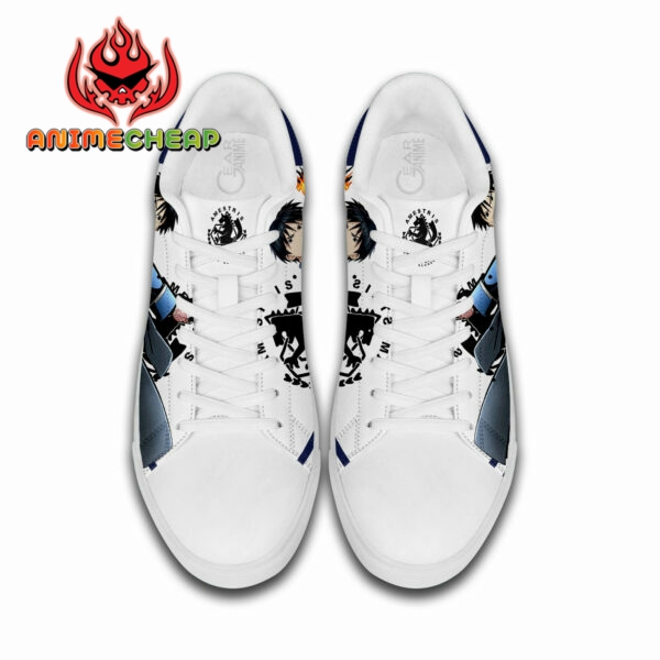 Fullmetal Alchemist Roy Mustang Skate Shoes Custom Anime Sneakers 4
