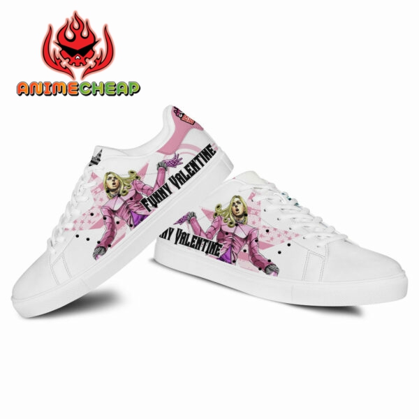 Funny Valentine Skate Shoes Custom Anime Jojo's Bizarre Adventure Shoes 3