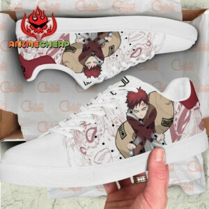 Gaara Skate Shoes Custom Naruto Anime Sneakers 5