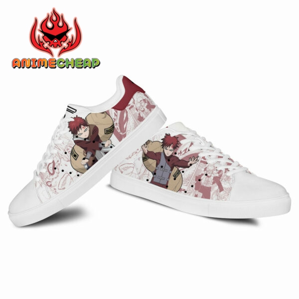 Gaara Skate Shoes Custom Naruto Anime Sneakers 3