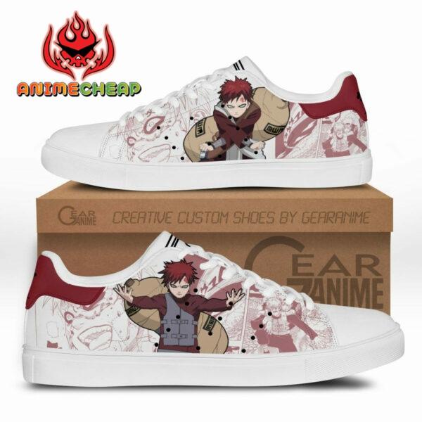 Gaara Skate Shoes Custom Naruto Anime Sneakers 1