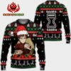 Gaara Ugly Christmas Sweater Custom Naruto Anime XS12 7