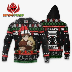 Gaara Ugly Christmas Sweater Custom Naruto Anime XS12 7