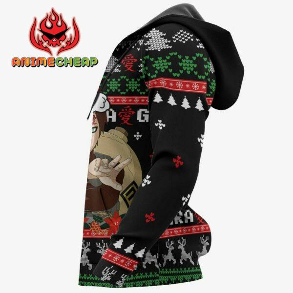 Gaara Ugly Christmas Sweater Custom Naruto Anime XS12 5