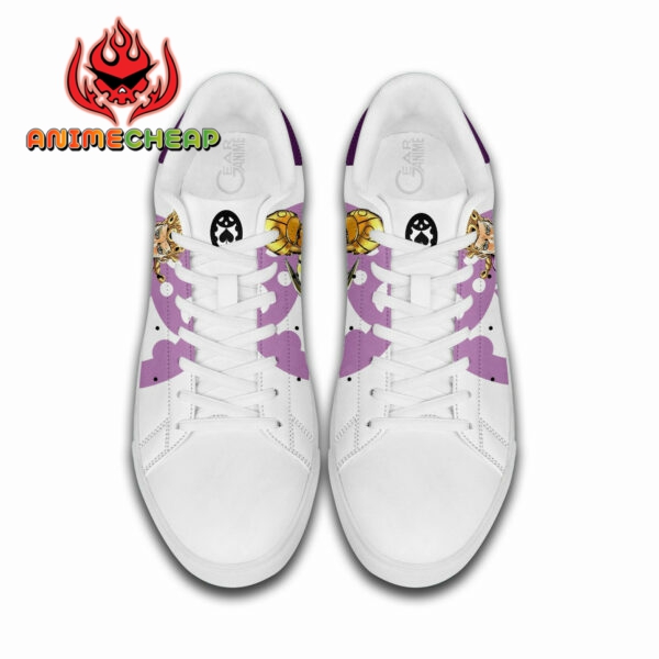 Giorno Giovanna Skate Shoes Custom Anime Jojo's Bizarre Adventure Shoes 4