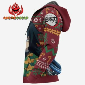 Giyuu Ugly Christmas Sweater Custom Anime Kimetsu XS12 9