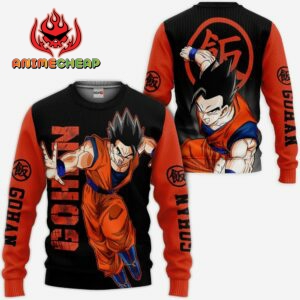 Gohan Hoodie Dragon Ball Anime Zip Jacket 7