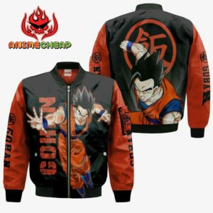 Gohan Hoodie Dragon Ball Anime Zip Jacket 9