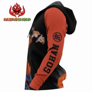 Gohan Hoodie Dragon Ball Anime Zip Jacket 11