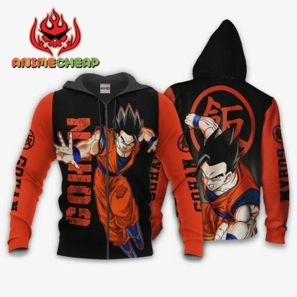Gohan Hoodie Dragon Ball Anime Zip Jacket 1