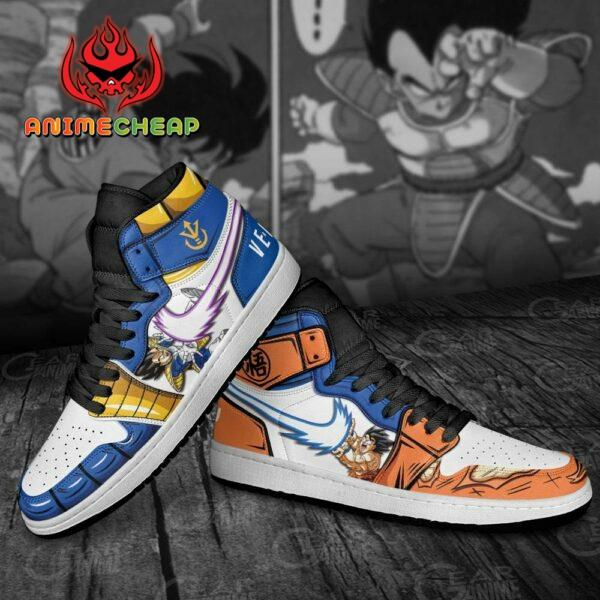 Goku And Vegeta Ki Blast Shoes Custom Anime Dragon Ball Sneakers 4