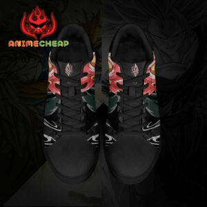 Goku Black Rose Skate Shoes Custom Dragon Ball Anime Sneakers 5