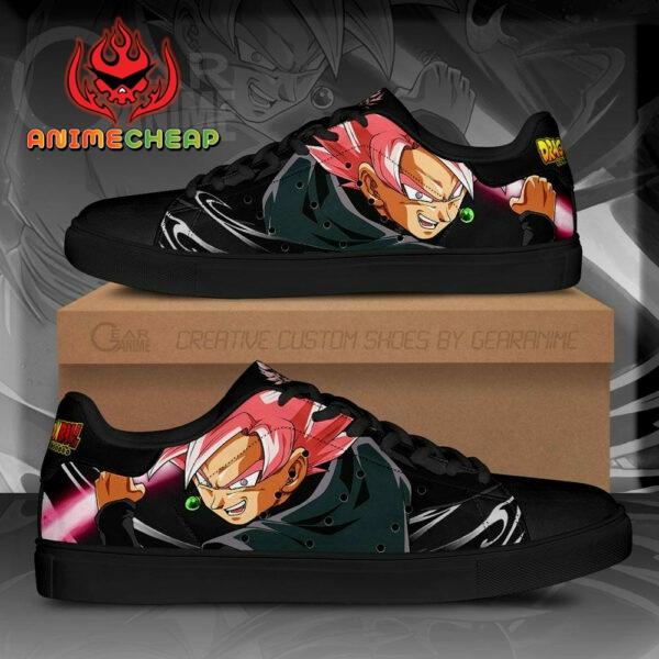 Goku Black Rose Skate Shoes Custom Dragon Ball Anime Sneakers 1