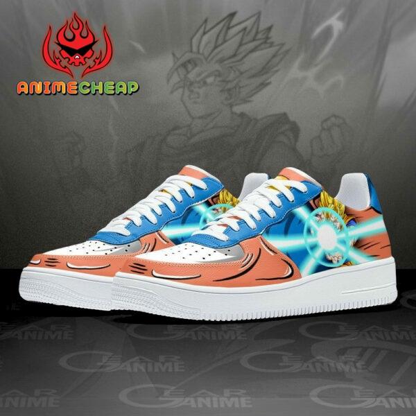 Goku Kamehameha Air Shoes Custom Dragon Ball Anime Sneakers 2