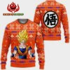 Goku Super Saiyan Christmas Sweater Custom Anime Dragon Ball XS12 15