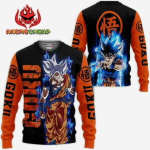 Goku Ultra Instinct Hoodie Custom Anime Dragon Ball Jacket 7