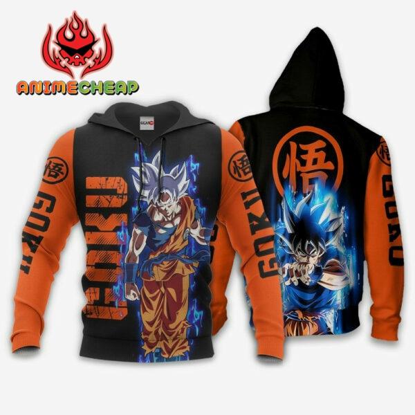 Goku Ultra Instinct Hoodie Custom Anime Dragon Ball Jacket 3