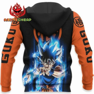 Goku Ultra Instinct Hoodie Custom Anime Dragon Ball Jacket 10
