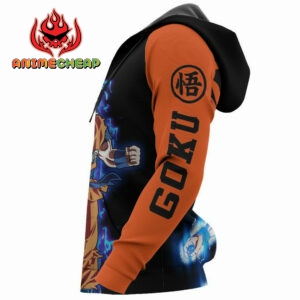 Goku Ultra Instinct Hoodie Custom Anime Dragon Ball Jacket 11