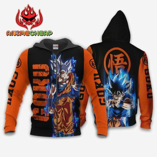 Goku Ultra Instinct Hoodie Custom Anime Dragon Ball Jacket 1