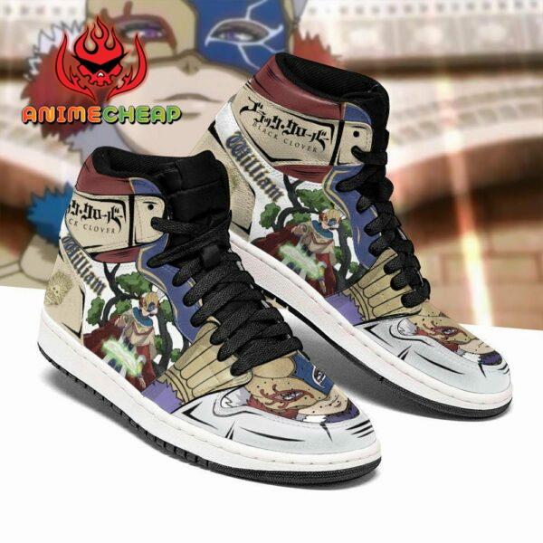 Golden Dawn William Vangeance Shoes Black Clover Anime Sneakers 1