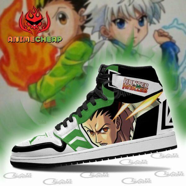 Gon and Killua Shoes Custom Anime Hunter X Hunter Sneakers 4