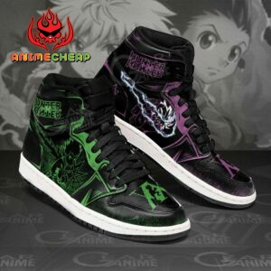 Gon and Killua Shoes Skill Custom Anime Hunter x Hunter Sneakers 5