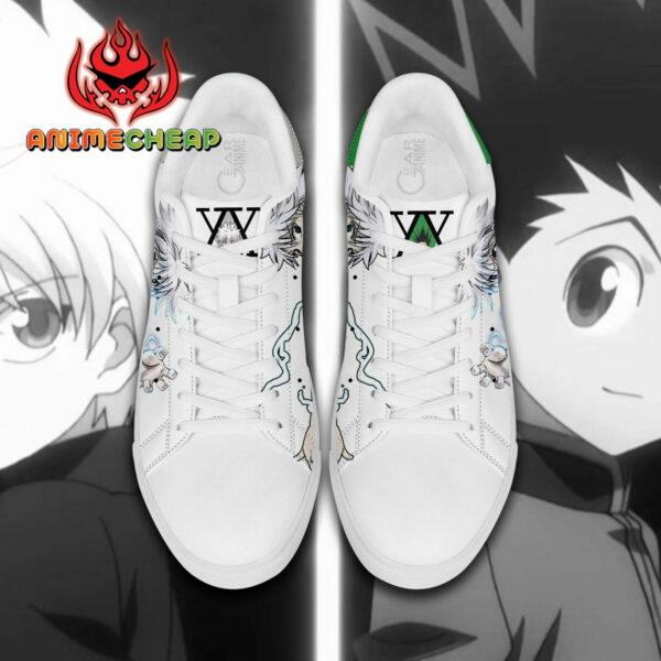 Gon and Killua Skate Shoes Custom Anime Hunter x Hunter Shoes 4