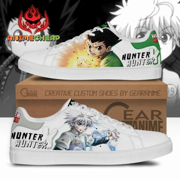 Gon and Killua Skate Shoes Custom Anime Hunter x Hunter Shoes 1