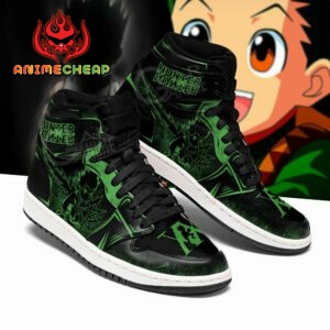 Gon Freecss Hunter X Hunter Shoes Dark HxH Anime Sneakers 5